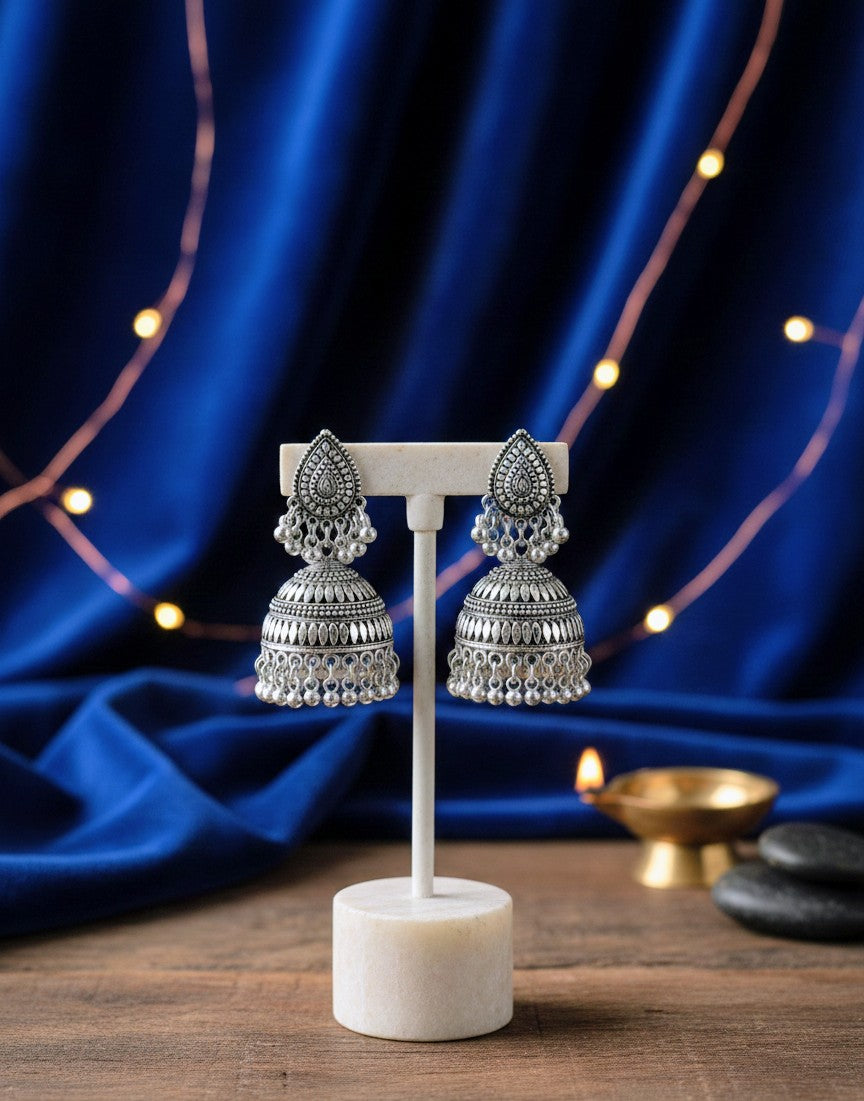 Silver Mirror Prime Ear rings