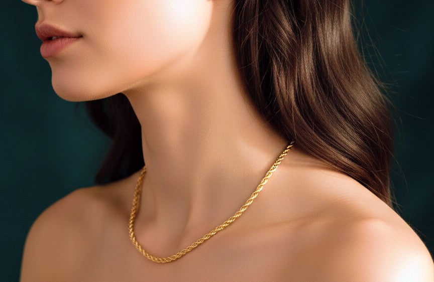 Classic Gold Rope Chain