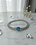 Blue Moon Curb Bracelet